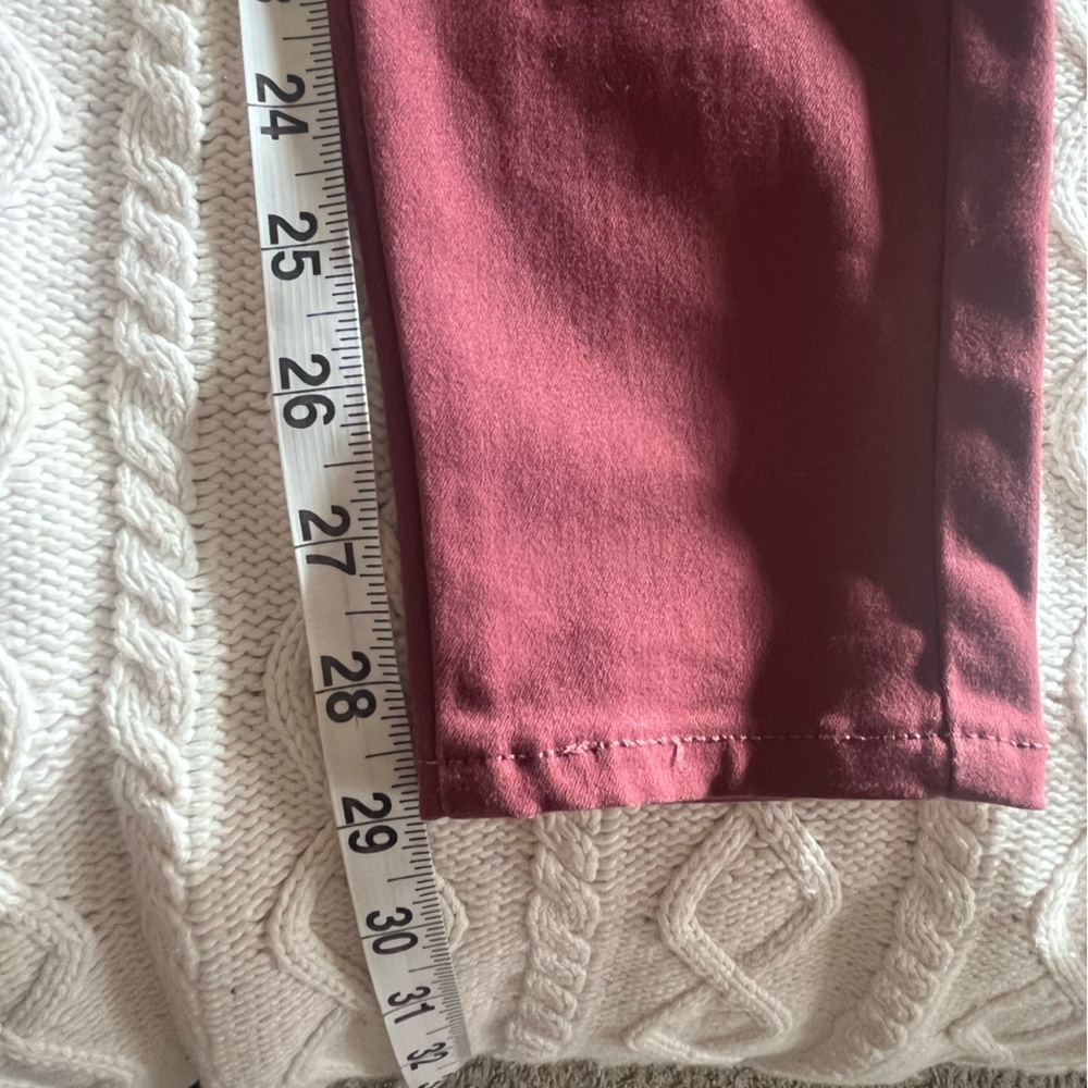 Denizen from Levi’s Mauve High Rise Skinny Stretchy Pants Women's size 8 - Picture 14 of 16